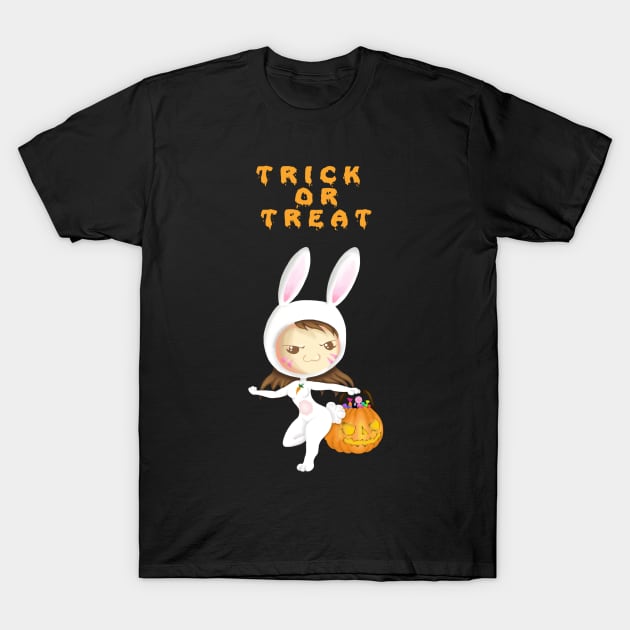 Trick or Treat T-Shirt by Littlepancake